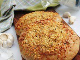 Wholemeal Garlic Foccacia 全麦葱香佛卡夏 （中英加图对照食谱）