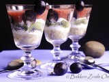 Fruitige trifle met aardbeien en yoghurt