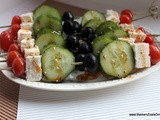 Griekse saladespiesjes