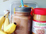 Chocolate Banana Peanut Butter Shake