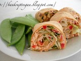 Curried Seitan Roll-Ups