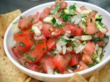 Pico De Gallo with Zucchini