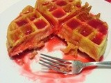 Raspberry Waffle Syrup