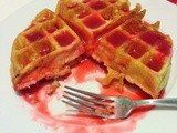 Raspberry Waffle Syrup
