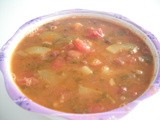 Zucchini and Three Bean Soup