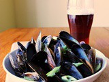 Beer-Steamed Mussels with an Asian Twist