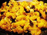 Cauliflower Bhaji (gobi bhaji)