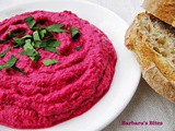 Mutabal Shawandar (syrian beet dip)