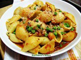 Pasta with Green Peas and Tomato Sauce (pasta e piselli)