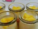 Coconut Milk Mango Pudding