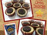 Mini Oreo Cheecakes