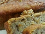 Moist Banana Walnut Cake