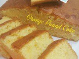 Orange Pound Cake