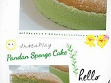 Pandan Sponge Cake