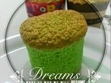 Pandan Sponge Cups