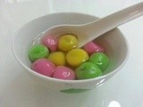 Rainbow Tang Yuan (彩红汤圆)