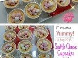 Souffle Cheese Cupcakes with Marshallows