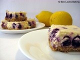 Lemon Blueberry Cheesecake Bars