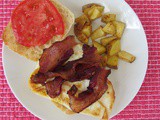 Bacon, Egg and Tomato Sandwich