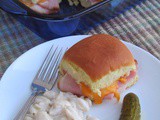 Baked Ham & Cheese Sandwiches