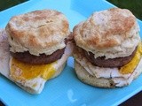 Biscuit Breakfast Sandwiches