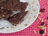 Cranberry Almond Chocolate Bark