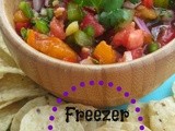 Freezer Fridays: Freezer Salsa