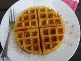 Freezer Fridays: Spiced Apple Waffles