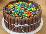 Kit Kat Barrel Cake