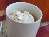 Pumpkin White Hot Chocolate {+Book Review}