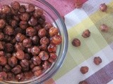 Roasted Honey Chickpeas