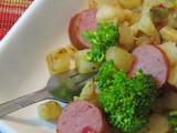 Sausage-Potato-Broccoli Skillet