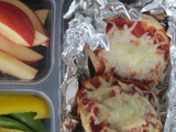 School Lunch Pizza Bagels