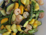 Shrimp and Veggie Skillet