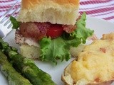 Spice Rubbed Pork Loin blt Sliders