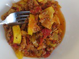 Unstuffed Cabbage Rolls w/Yellow Squash