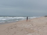 Collecting beach memories on our travels. #travel