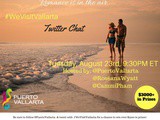 Let’s chat romance in Puerto Vallarta! Join us Aug 23, 9:30 pm et #WeVisitVallarta #ad