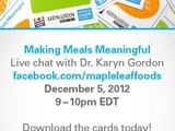 Making Meals Meaningful #UnicefCanada #MapleLeafFoods
