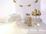 Bling! Birthday Party with gold cake