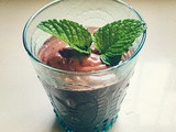 Choc mint smoothie