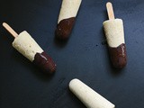 Pina colada popsicles