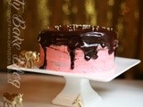 Pink and Chocolate cake