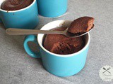 Chocolate Mug Cake - Second Blogiversary