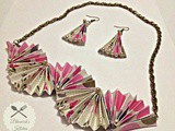 Diy Folded Paper Jewelry