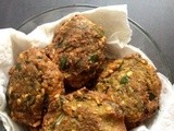 Keerai Vadai |  Spinach Vada