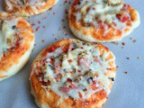 Mini Pizza Recipe - Stepwise pictures