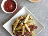 Oven Baked - Japanese Sweet Potato Fries