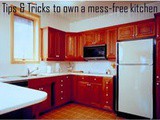 11 Tips to keep the Kitchen Mess-Free