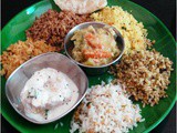 Aadi Perukku Variety Rice Recipes